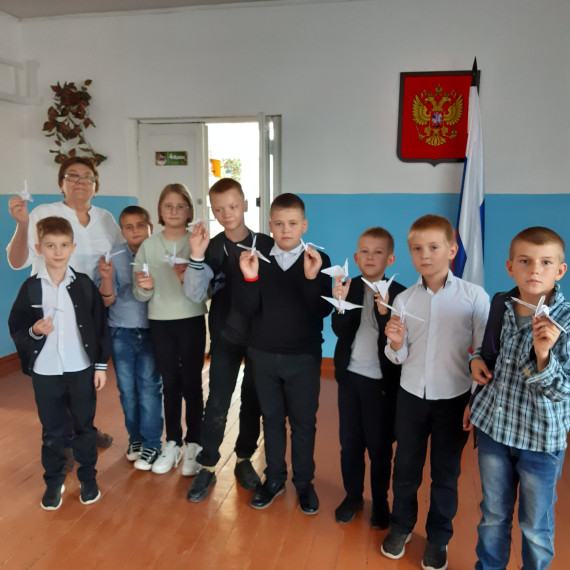 Журавль памяти.